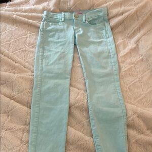 Lilly Pulitzer Turquoise Jeans